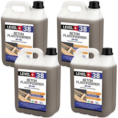 Plastifizierer 20L Beton-Zusatzmittel Fliessmittel Betonverflüssiger TOP  RM38