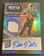 2016 Panini Spectra Blake Bortles Vested Veterans Auto - Relic #'d 20/25