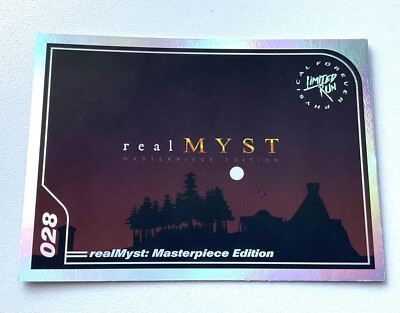 LIMITED RUN GAMES Silver Trading Card #028  Real Myst  BRANDNEU, SWITCH