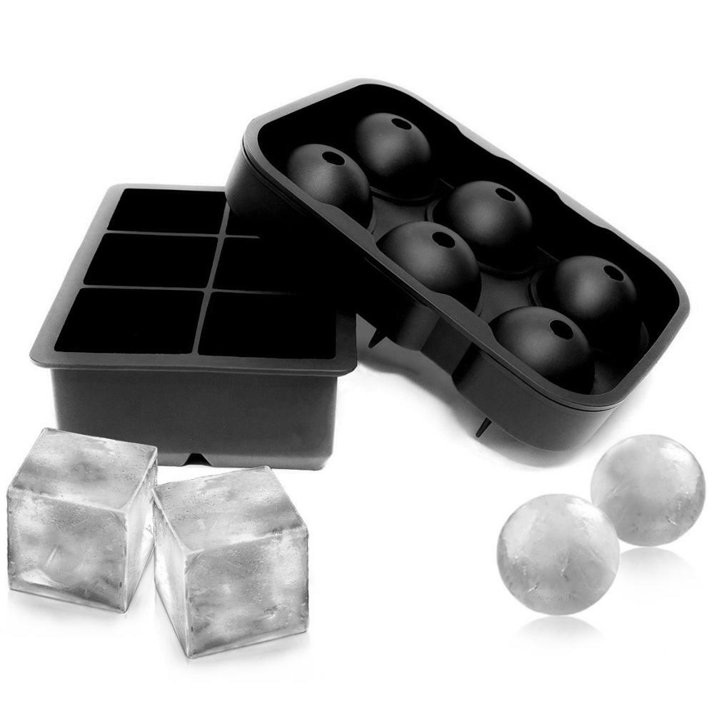 HIC Kitchen Silicone 18-Hole Ice Tray