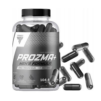 TREC PROZMA+ - 90-180 Capsules - Nighttime Top Testo-Booster Libido Regeneration