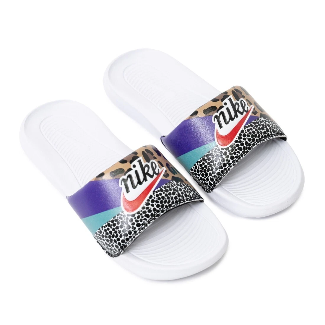 entrenador La risa Siempre Nike Victori One Slides Print Sandals Women&#039;s Size 8 CN9676-104 | eBay