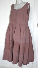 EWA i WALLA Kleid XL Crisp Cotton Mauve