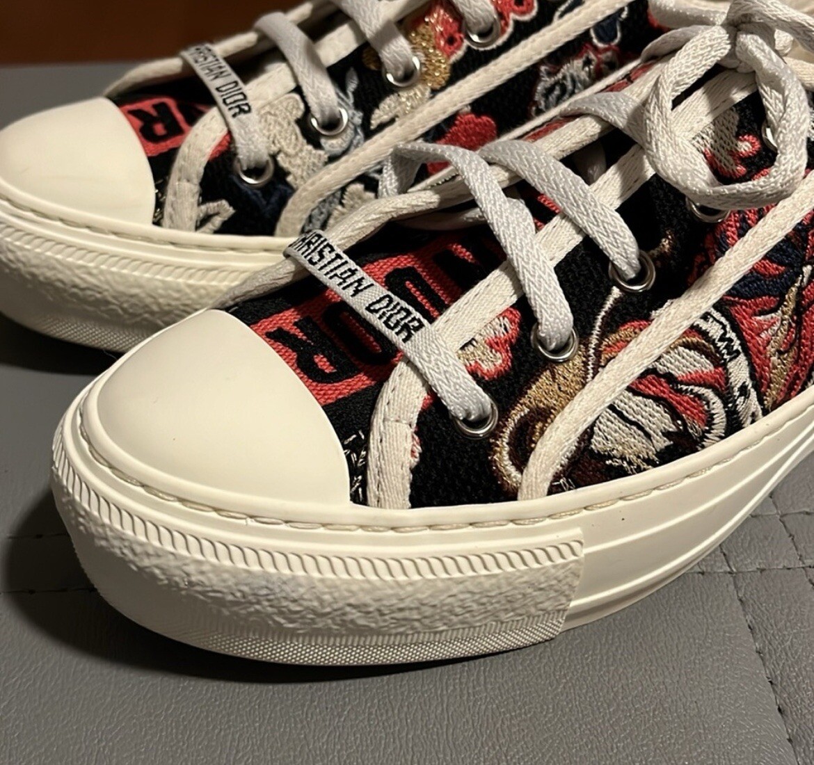DIOR フラワー　スニーカー DIOR Floral Sneakers | eBay