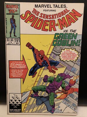 Marvel Tales Sensational Spiderman #191 Comic Marvel Comics
