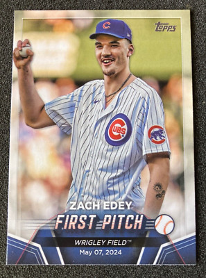 2024 Topps Update Zach Edey First Pitch #FP-10