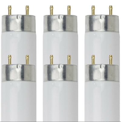 6-PK F15T8/WW Bulb 15W WARM WHITE 3000K KenRad FLUORESCENT 18'' NEW 259473