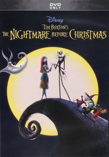 The Nightmare Before Christmas (DVD, 2018) 1993 film Johnny Depp