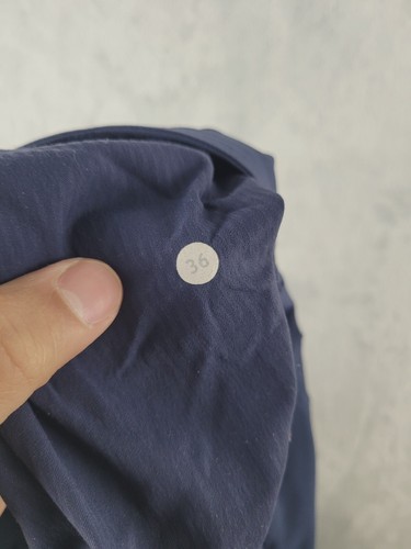 Lululemon Pants Men Sz 36x31 ABC Pant Classic Warpstreme Navy Blue - Picture 11 of 11