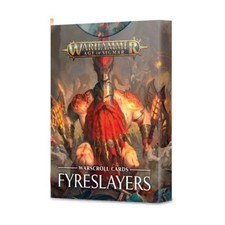 GW Age of Sigmar Fyreslayers Warscroll Cards - Fyreslayers (2019 Ed) EX