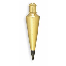 Johnson Level & Tool 108 Plumb Bob, Brass, 8 Oz