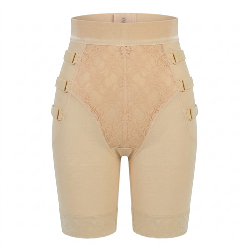NEW Ardyss Body Magic Faja Shapewear Compression Girdle Shorts Nude Size