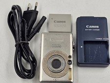 Canon IXUS 50 5.0 MP Digital Camera Silver - Working