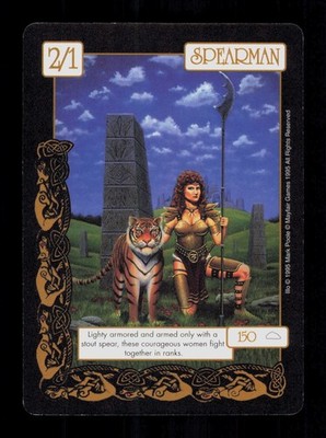 Spearman Fantasy Adventures 1995 Trading Card TC CC