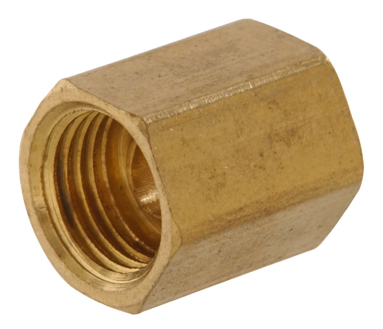 The Group 58345 Brass Inverted Flare Fitting Union 5/16 O.D. x 5/16 O.D. Tube...