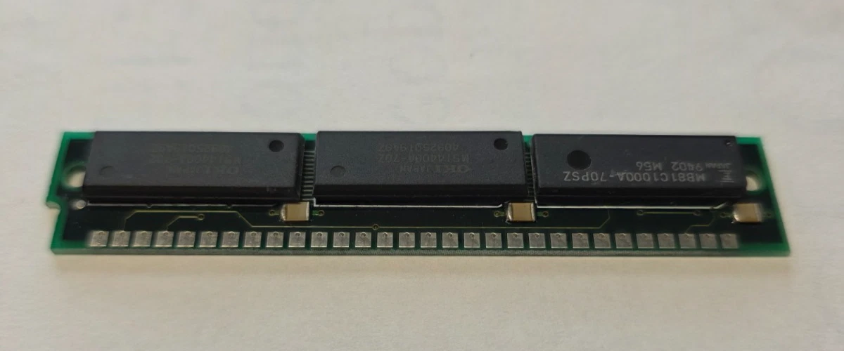 SIMM Computer RAM 1 MB Total Capacity 30 Pins for sale | eBay