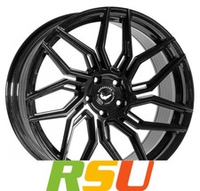 Barracuda Dragoon higloss-black 9x19" ET40 LK5 108 ML 73.1 Alufelgen 19 Zoll