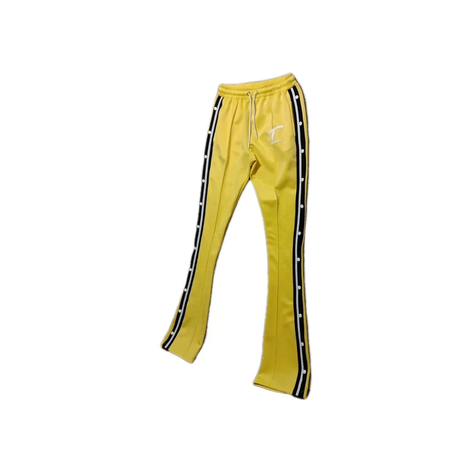 Calça Tearaway Masculina TULONES 30x36 Snap Brilhante Breakaway Track Warm Up Atlética - Imagem 4 de 4