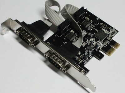 PCIe 2x DSUB9 seriell Controller #o852