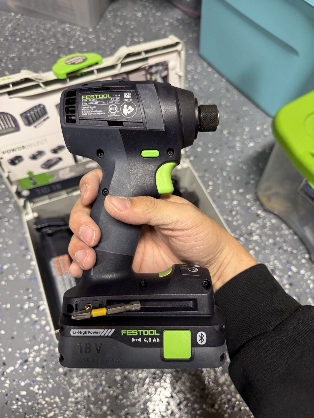 Festool Tid 18 Cordless Impact Driver with Systainer And Battery