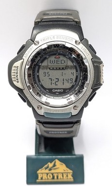 Casio Pro Trek PRT-41 Module 2198 Triple Sensor Digital Watch Uhr