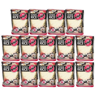 Ita-San Sushi Reis 14x500g Sushireis Sushi Rice Rundkorn Reis Rundkornreis