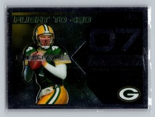 BRETT FAVRE 2007 TOPPS CHROME FLIGHT TO 420 CARD #BFC-07