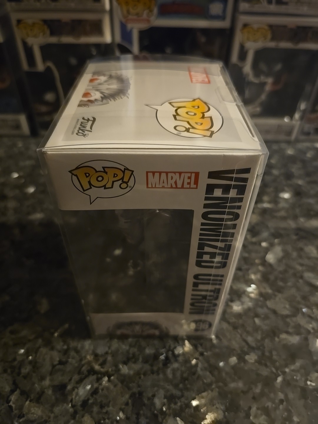 Funko Pop! Marvel Venom - #596 Venomized Ultron NEW w/Free Protector 