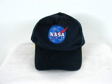 Nasa Logo Port Company Blue Strapback Cap