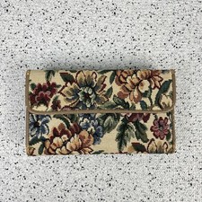 Vintage Tapestry Floral Wallet Granny Cottage...