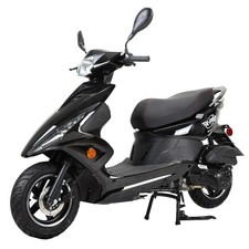 X-PRO Bali 150cc Moped Gas Scooter with 10" Aluminum Wheels, Large Headlights