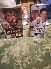 Paul Kariya and Mason McTavish 2023-24 Mighty Ducks LEGACY NIGHT Bobblehead SGA