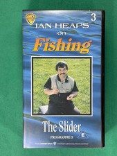 VHS Video Tape Ian Heaps on Fishing, the Slider