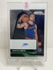 2024-25 Panini Prizm - Rookie Signatures Trentyn Flowers #RSI-TFC (AU, RC)