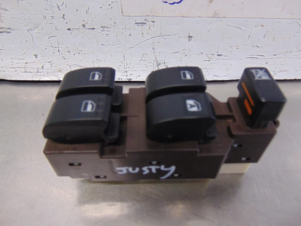 Interruptor de ventana maestro de 4 vías Subaru Justy 05-11 + bloqueo 515123 Foto 3 de 4