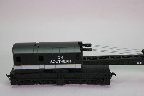 MODEL POWER 9178 Train Ho Wagon grue 250 Ton crane Southern D-6 - Picture 7 of 9