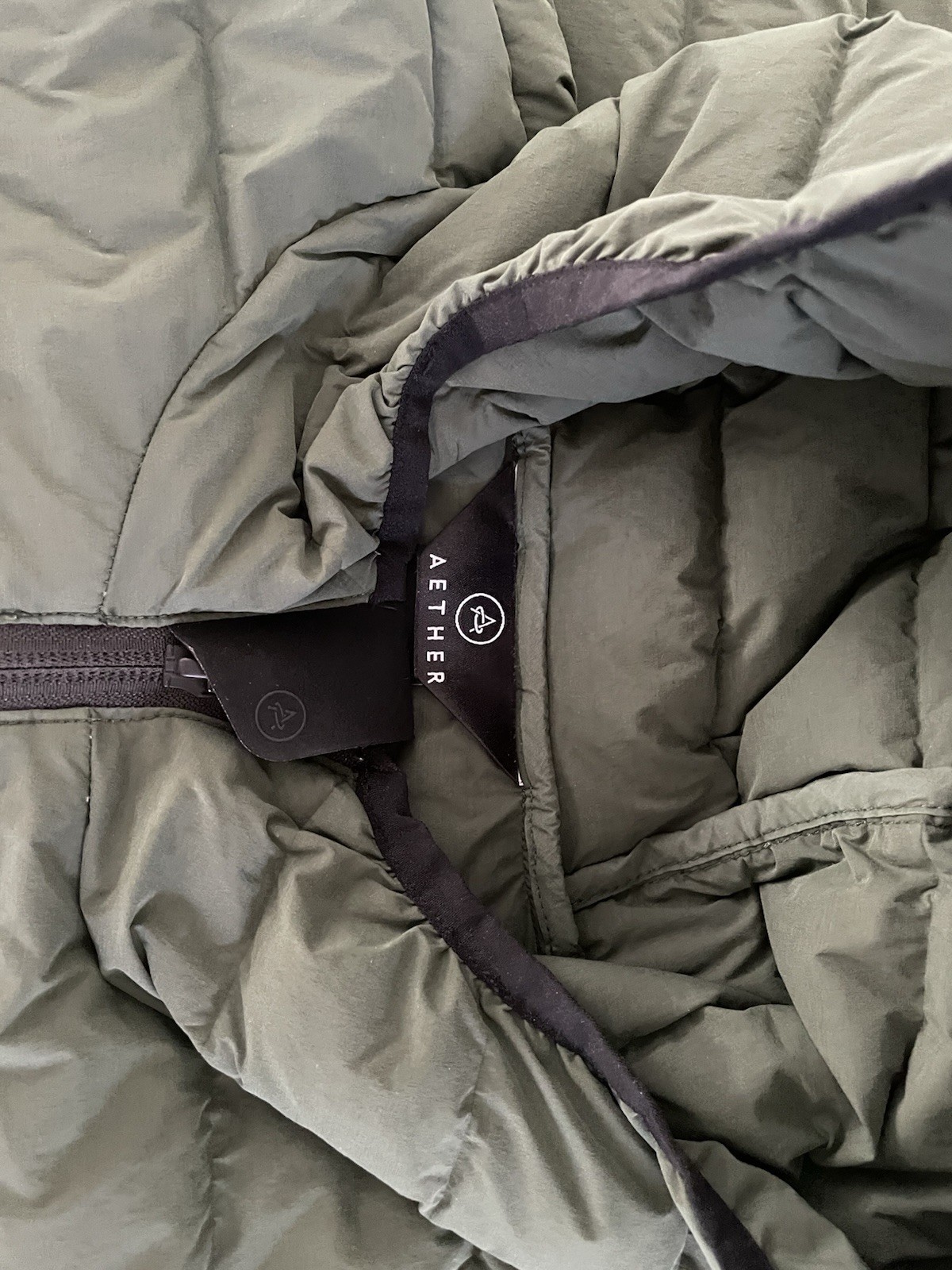 Aether Apparel Launch Hooded Down Jacket Mens med… - image 12