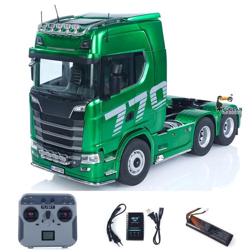 1:14 KABOLITE SCANIA770S 100 RC Tractor Truck 6WD RTR 2Speed Differential Lock - Picture 4 of 21