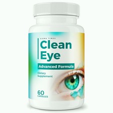 Clean Eye Capsules, Advanced Vision Support Supplement - Eye Wellness 60ct