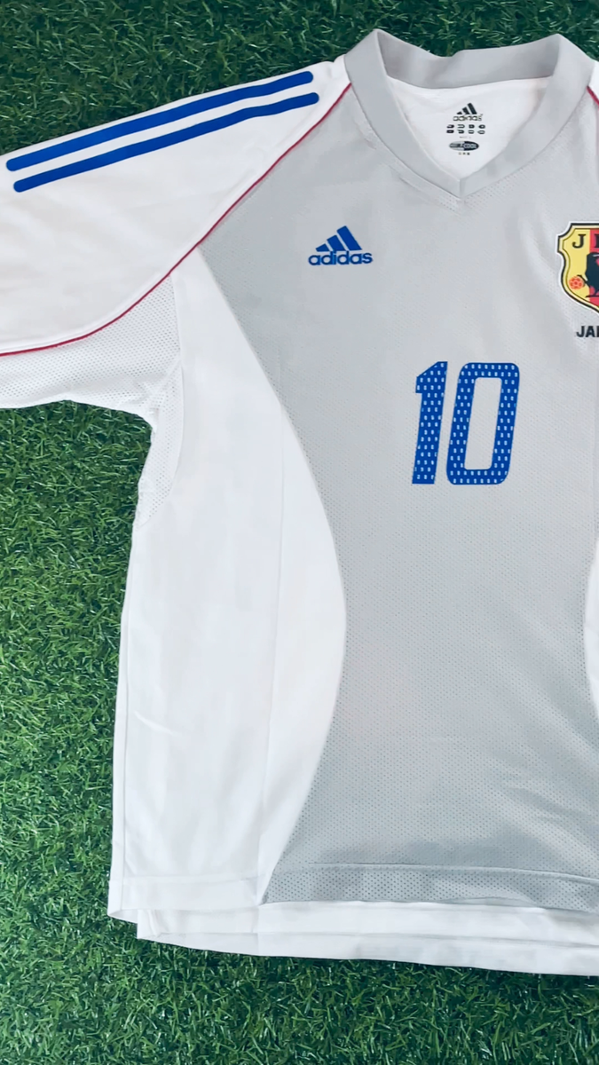 Nakamura - Japan 2002 Official Away Player Issue Jersey Shirt Kit