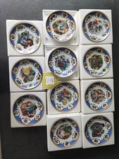 11 assiettes collection JÉGO Porcelaine de Limoges Première Édition 1983 –Contes