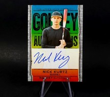 Nick Kurtz On-Card Auto 2024 Upper Deck Goodwin Champions Athletics Baseball