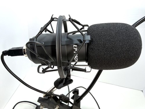 Eptison Professional Microphone & Arm Stand Set/Screen :Podcast - Picture 3 of 10