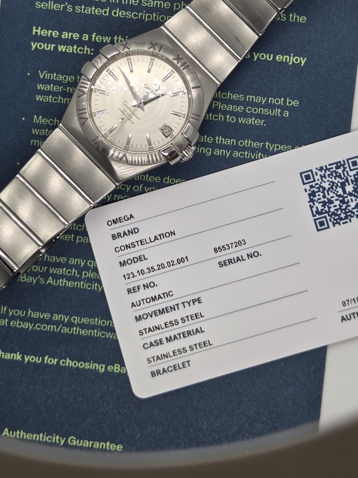 Omega Constellation Double Eagle Automatic Co-axi… - image 10