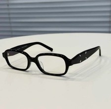 Gentle Monster Maison Margiela MM210 01 Oval sunglasses Black/Clear