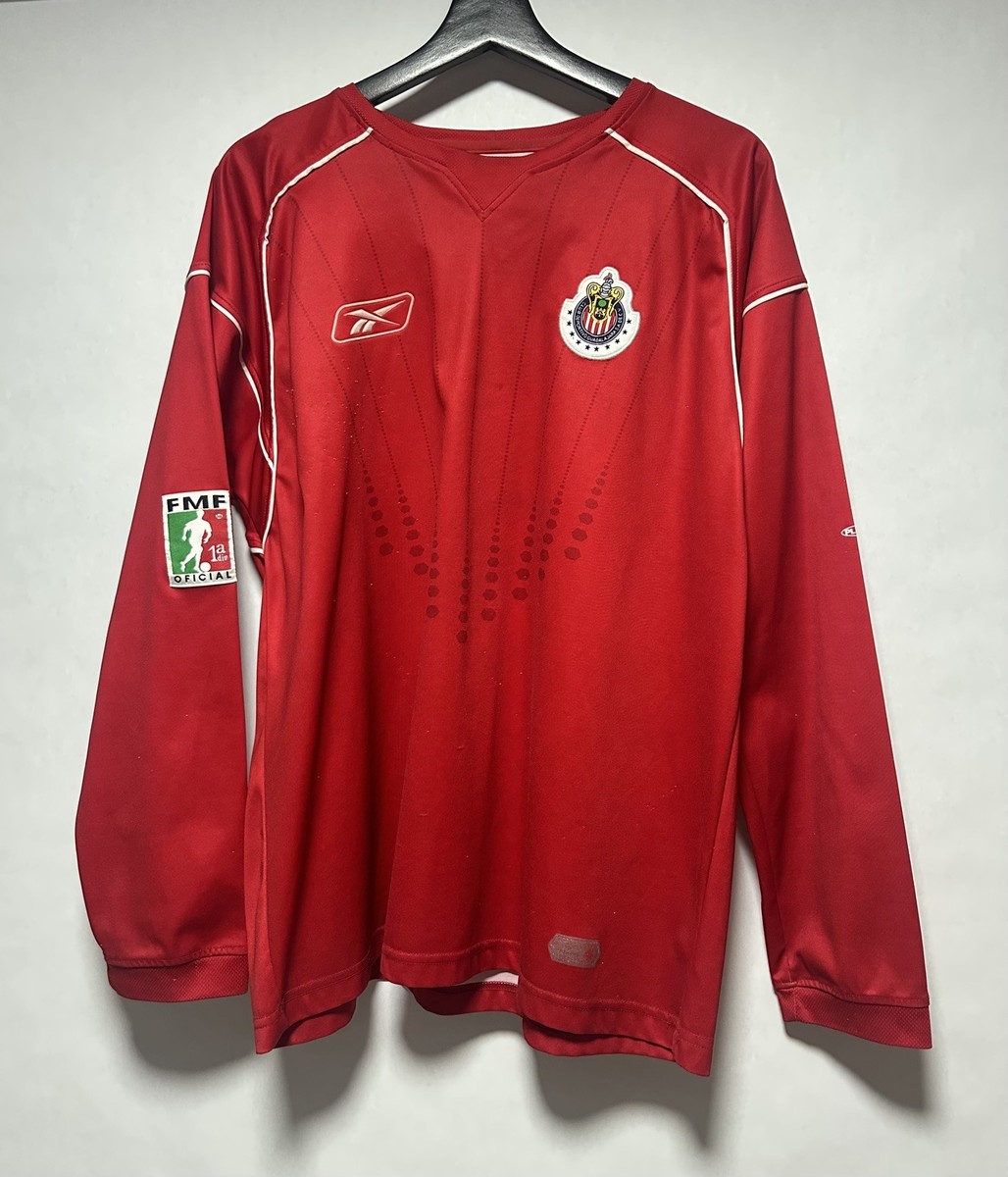 Chivas Guadalajara Osalwado Sanchez Reebok vintage authentic