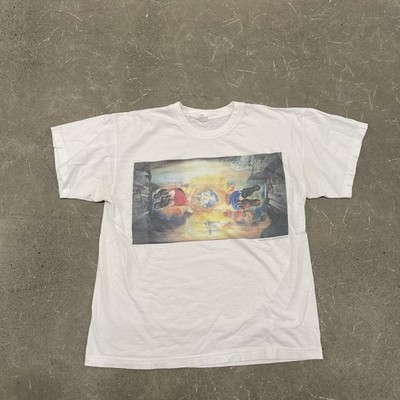 Vintage RARE Fundacio Gala Salvador Dali 96 Ceiling Frescoes Art T-shirt Men s L