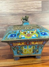 景泰蓝香炉| eBay