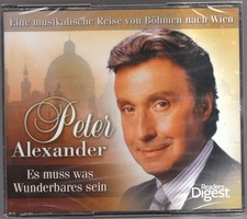Peter Alexander 4 CDs NEU OVP es muss was wun...