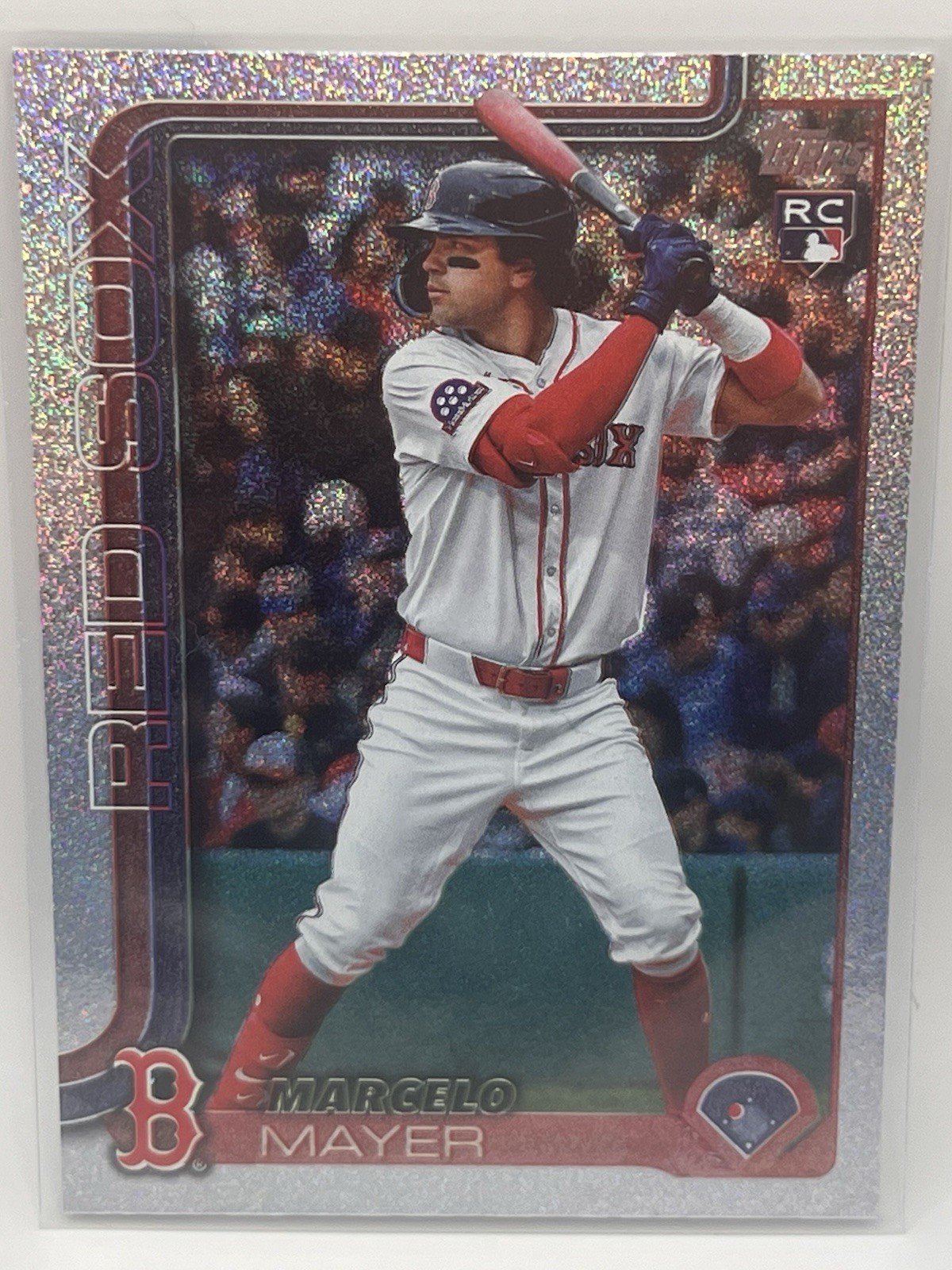 2025 Topps Update Baseball | #US105 MARCELO MAYER RC Rookie | Sandglitter
